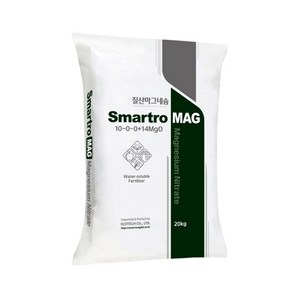 Smartro MAG 질산마그네슘 20kg 수용성 마그네슘비료, 1개