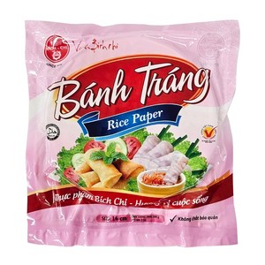 베트남 비치치 반짱 라이스 페이퍼 월남쌈 원형 16cm / Bich Chi Banh Trang Rice Paper, 200g, 1개