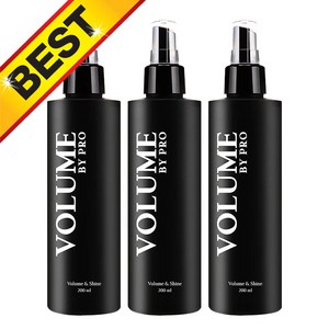 볼륨바이프로 헤어스프레이 볼륨앤샤인, 3개, 200ml