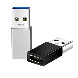 GEN-CU30 C to USB 고속충전 데이타 변환젠더/USB3.0, 실버, 1개