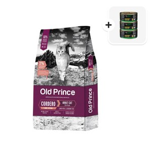 올드프린스 캣 램 앤 브라운라이스 인도어 전연령 고양이 사료, 3kg