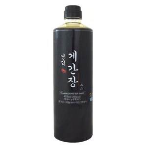 영덕 게간장 소스 1L 코스트코 진간장 맛 만두 회 튀김 홍게 대게 조미 국산, 1000ml, 1개