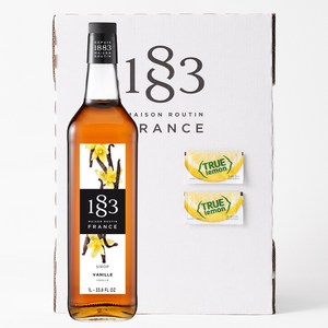 트렌드커피 1883 바닐라 시럽 1L+트루시트러스, 1L, 1개