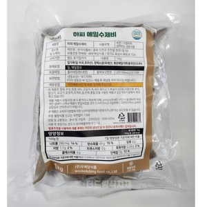 우복당 하피 메밀 수제비 1kg, 12개