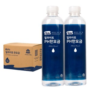 일라이트 PH한모금 10배 알칼리수 규소수 미네랄워터, 500ml, 100개