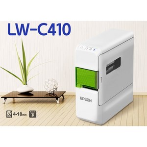 엡손 LW-C410 라벨프린터(PC/블루투스연결) 가정용 사무용 네임라벨프린터, 1개