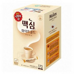 맥심 화이트골드 (150T+20T) 1개+워터보틀, 11.7g, 170개입, 1개