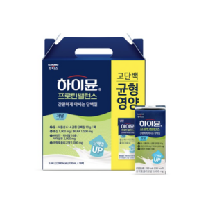 일동후디스 하이뮨 산양유 프로틴 저당 음료(190ml) 단백질 보충, 190ml, 16개