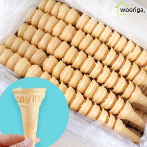 업소용 아이스크림 콘컵과자 300개입 1박스 소프트 아이스크림, 1000g, 1개