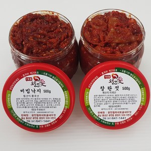 [토굴안애] 1+1 광천 양념젓갈 500g, 2개