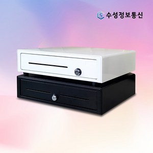 카드단말기 포스연동 돈통 2종 블랙화이트 금고, 208A(소형), 블랙