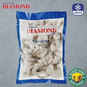 다이아몬드 IQF 두절탈각새우 900g [41/50 31/40 26/30 21/25 16/20], 1개, 대