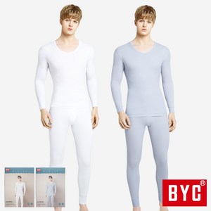 R3136 남성 순면 긴팔 내복 상하 세트