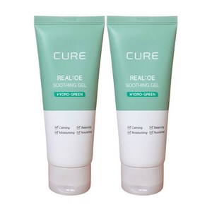 김정문알로에 큐어 수딩젤, 150ml, 2개