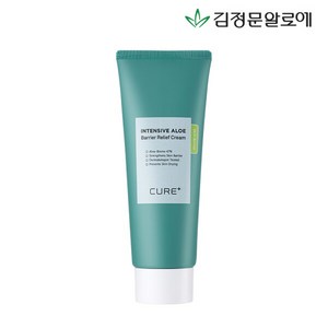김정문알로에 큐어 인텐시브 알로에 배리어 릴리프 크림, 100g, 1개