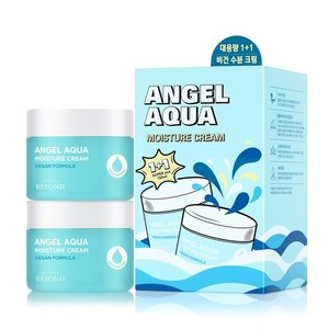 엔젤아쿠아 수분진정크림 150ml 1+1 기획세트, 2개