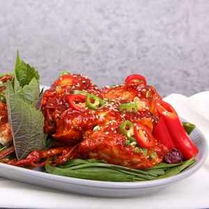 국내산 연평도 양념게장 꽃게장 순살게장, 한입양념게장, 1개, 1kg