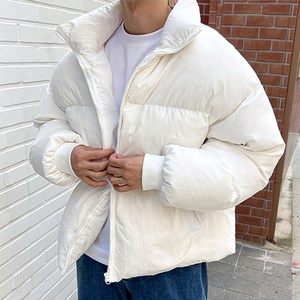 오리털패딩 남자 숏패딩 웰론 덕다운패딩