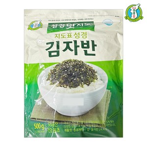 [퀴클리몰] 성경김 맛지도 김자반, 500g, 1개