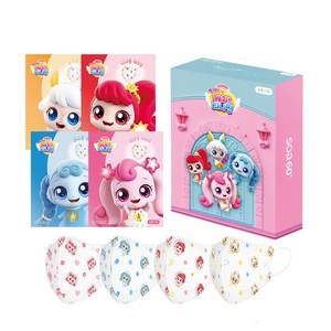 캐치 티니핑 시즌3 혼합형 패턴 마스크 20매 초소형 XXS (3-5세), 초소형XXS (3 5세 권장), 20개, 20개입