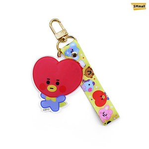 BT21 아크릴 와이어 키링 TATA, 1개