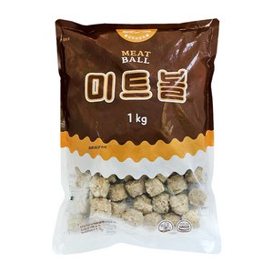 맘모스 미트볼 1kg, 1개