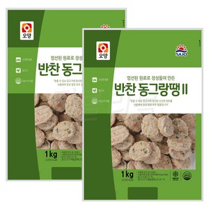 판매자 햇살누리 상품 반찬 동그랑땡, 2개, 1kg