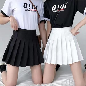 양놀 A라인 미니 플리츠 테니스 스커트 치마 2개 세트