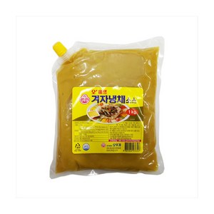 오뚜기 겨자냉채소스 오쉐프 1kg, 1개