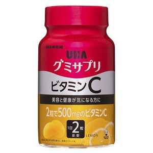 유하미카쿠토 서프리 비타민C 500mg 레몬맛 구미, 1개, 60정