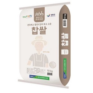 용두농협 가치지은 국내산 찹쌀, 10kg, 1개