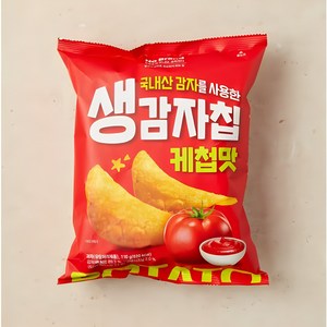 노브랜드 생감자칩 케첩맛, 3개, 110g