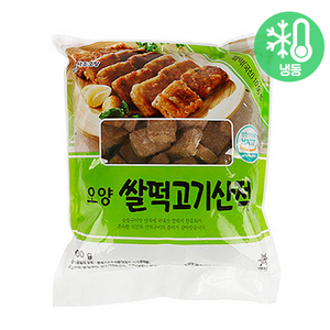 사조오양 쌀떡고기산적 기타냉동식품, 1개, 1kg