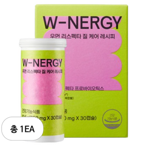 바른생각 W-NERGY 우먼 리스펙타 질 케어 레시피, 10.5g, 1개