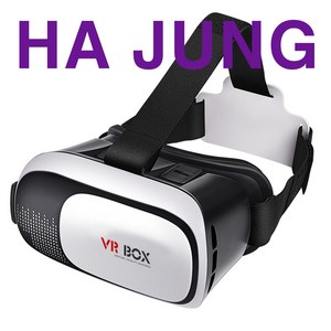 하정 vr box VR기기 3D 가상현실 헤드기어 웨어러블 디바이스, 1개