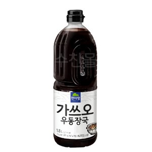 면사랑 가쓰오 우동장국1.8L 6개 1박스, 1.8L, 12개