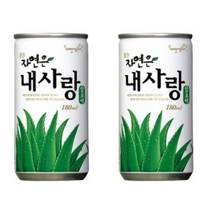 웅진 내사랑 알로에, 180ml, 90개