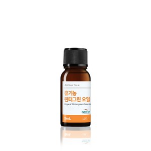 유기농 윈터그린 에센셜오일 5ml 10ml Wintegeen NATEVA, 1개