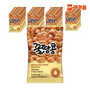 꿀땅콩 40g 24봉, 없음, 24개