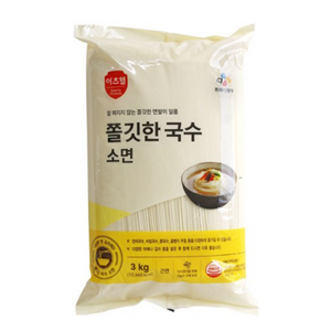 이츠웰 쫄깃한 국수 소면, 3kg, 2개