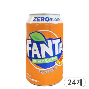 환타 제로 오렌지향, 350ml, 24개