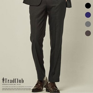트래드클럽 남성용 베리 수트 슬랙스 (M~3XL)