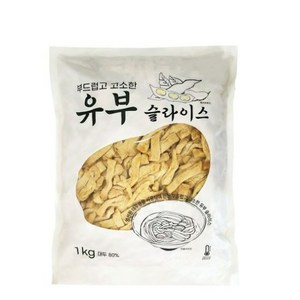 코우 유부 슬라이스, 1kg, 1개