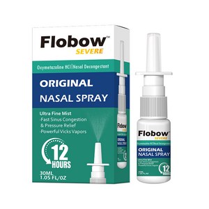 Flobow 인한 코막힘 만성 비염 완화 A-19, 1개, 30ml