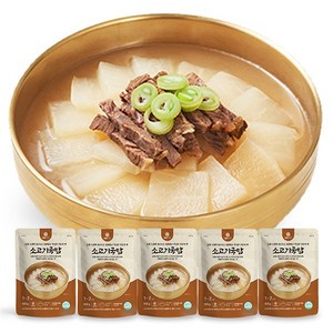 소고기 국밥 5개 엠에스푸드 무국 즉석 요리 캠핑 간단 간편 엄마손맛 간편식 혼밥 음식, 1g