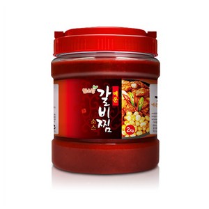 참소당 매운갈비찜소스2kg / 소갈비 돼지갈비 찜소스, 2kg, 1개