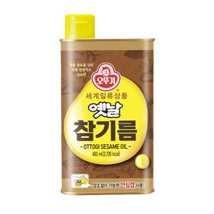 오뚜기옛날 참기름, 450ml, 1개