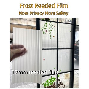 Reeded Glass Film With Glue