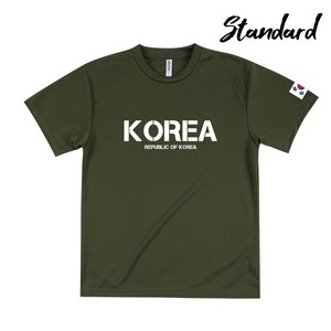 2023년 NEW KOREA 기능성 대한민국 코리아 4종 쿨론 반팔티