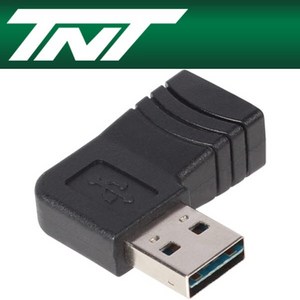 NETmate NM-TNTR14 USB2.0 양면인식 AM-AF 좌우 꺾임 젠더